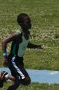 Dennis still flying after two laps