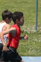 KJ after two laps