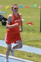 Cody at the end of three laps