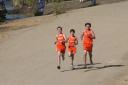 Leo, Ben and Michael attack the first hill